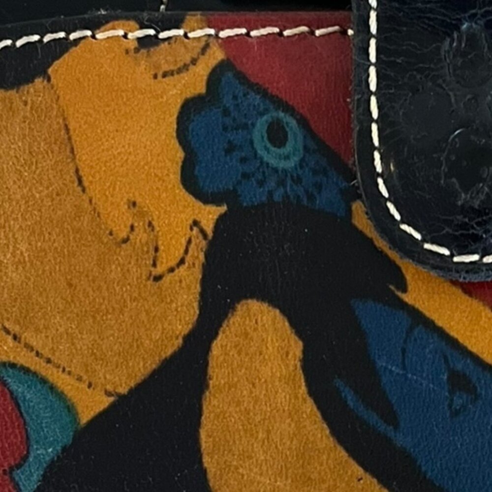 Patricia Nash Chieti Floral Faces Leather Agenda - Picture 3 of 9